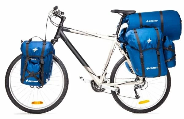 Sakwy Crosso Expert Big 60l Niebieskie