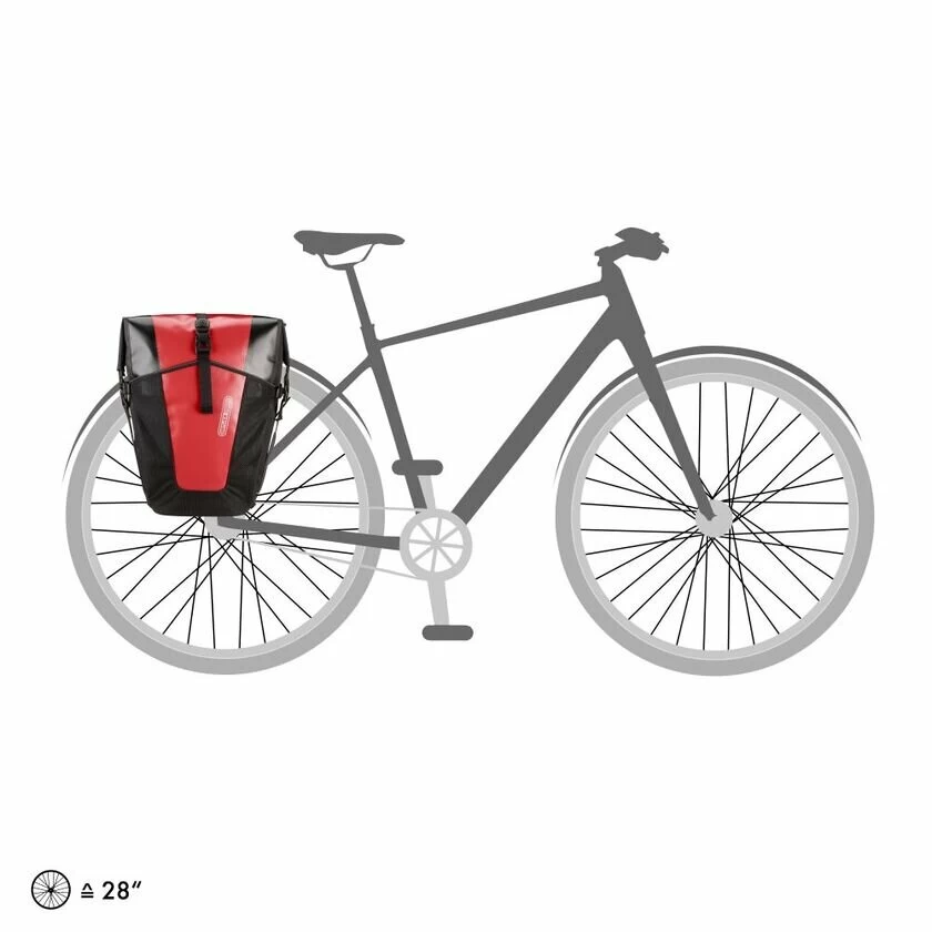 Sakwy jednostronne Ortlieb Back-Roller Pro Classic QL2.1 70L Red/Black