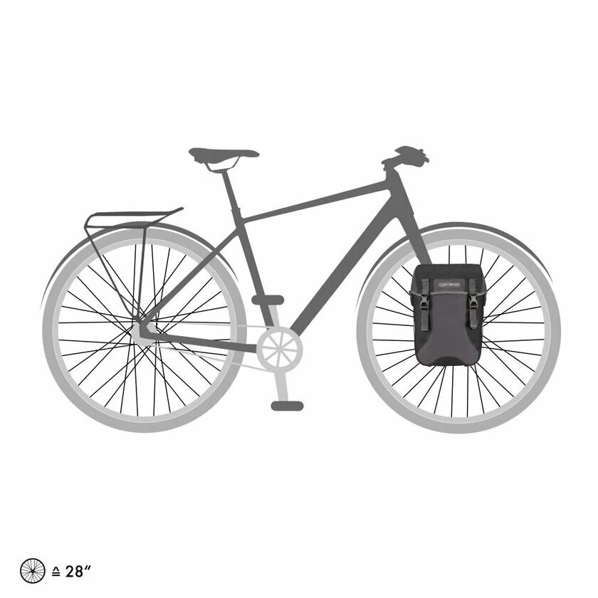 Sakwy jednostronne Ortlieb Sport-Packer Plus QL2.1 30L Granite/Black