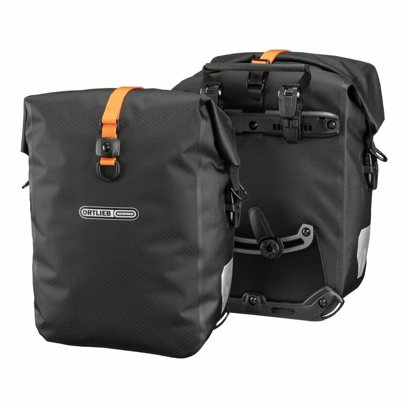 Sakwy na bagażnik rowerowy Ortlieb Bikepacking Gravel-Pack Black Matt 2021