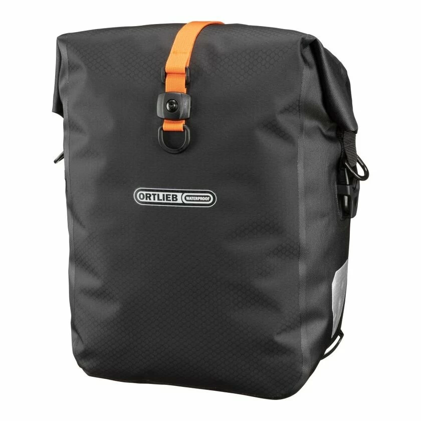 Sakwy na bagażnik rowerowy Ortlieb Bikepacking Gravel-Pack Black Matt 2021