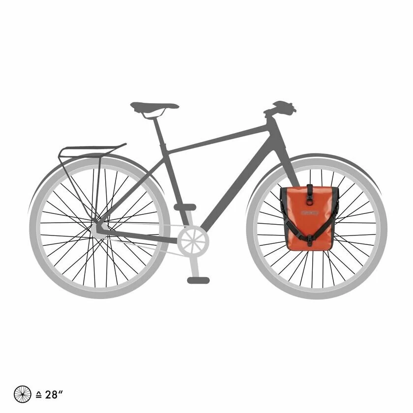Sakwy rowerowe Ortlieb Sport-Roller Free Rust/Black