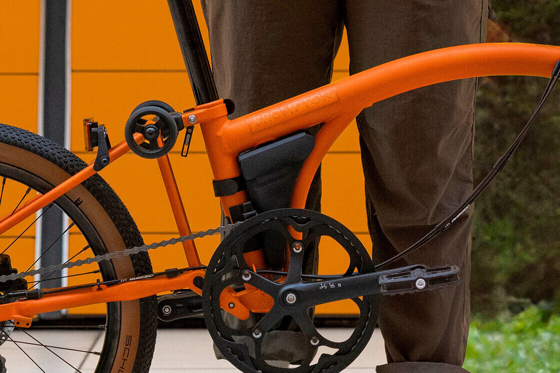 Saszetka rowerowa z zestawem naprawczym Brompton 20""