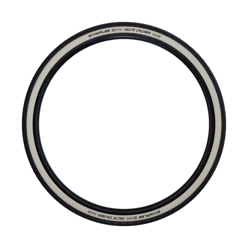 Schwalbe Delta Cruiser Biały Profil 24 x 1 3/8 (37-540)