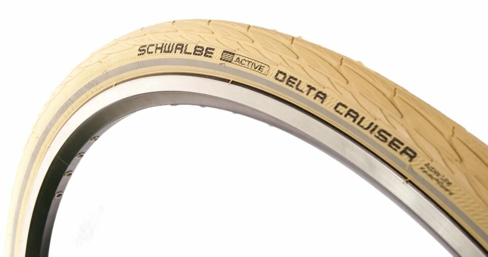 Schwalbe Delta Cruiser Kremowa bez paska odblaskowego 28 x 1 3/8 (37-622)