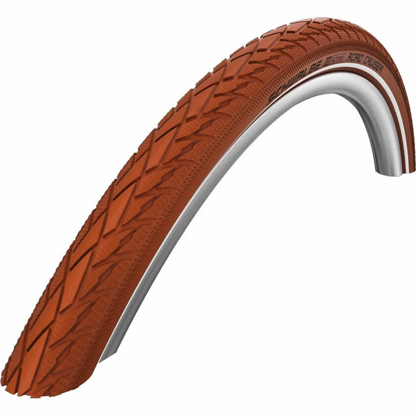 Schwalbe Road Cruiser Brązowy 26 x 1.75 (47-559) Reflex