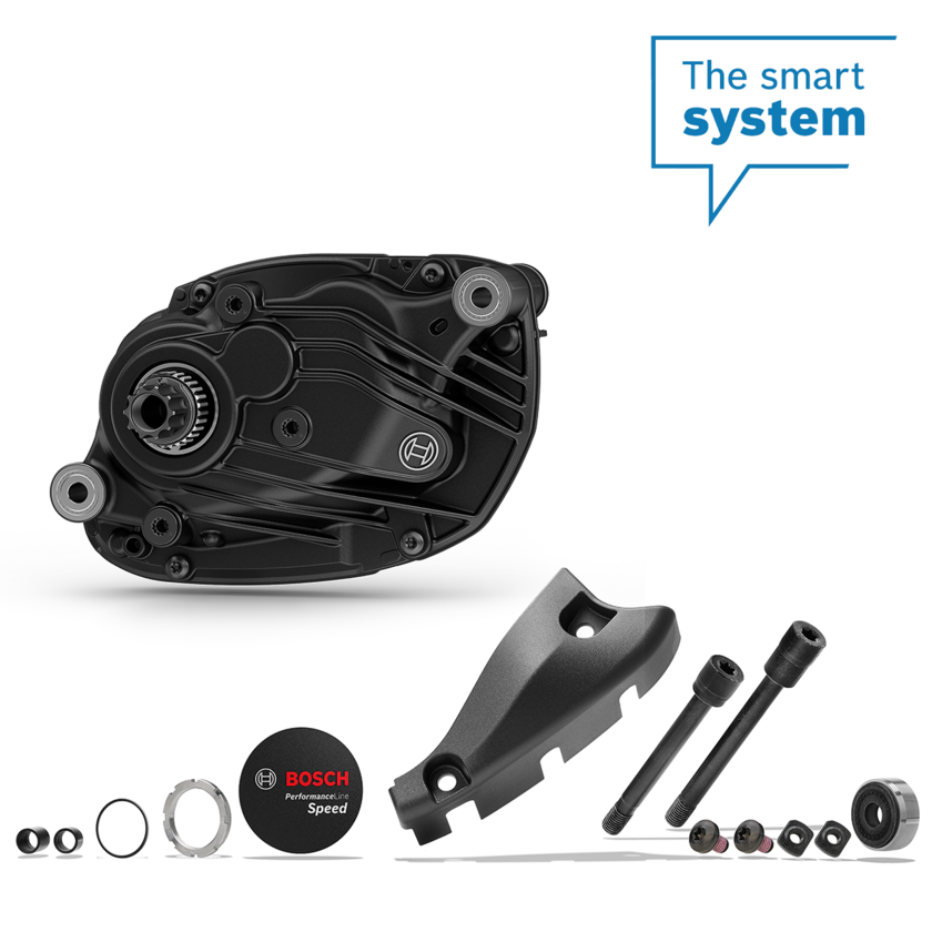 Silnik rowerowy Bosch Performance Line Speed drive, wide, incl. adaptor (BDU388Y)