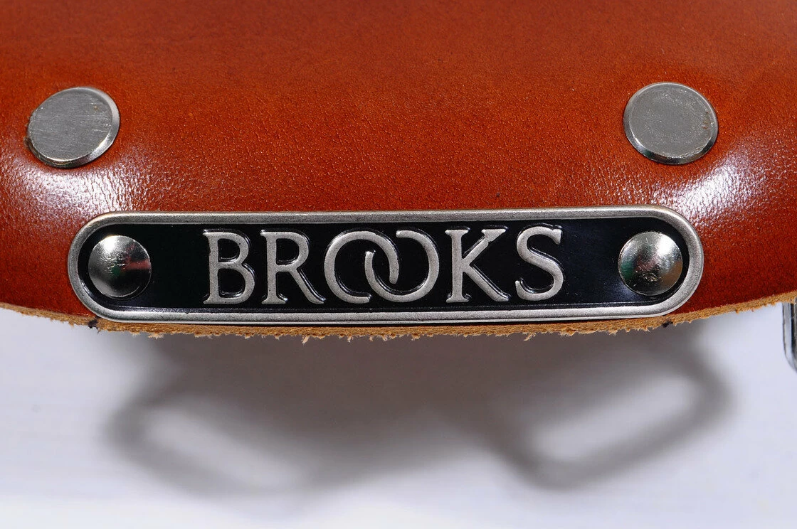 Siodełko Brooks B15 Swallow Chrome brązowy