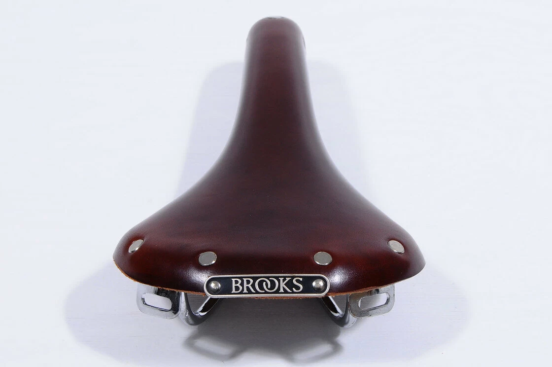 Siodełko Brooks B15 Swallow Chrome miodowy