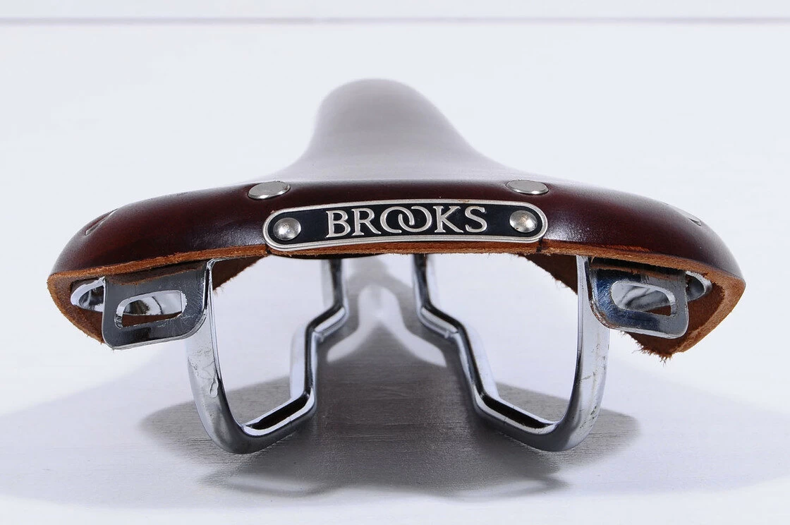 Siodełko Brooks B15 Swallow Chrome miodowy