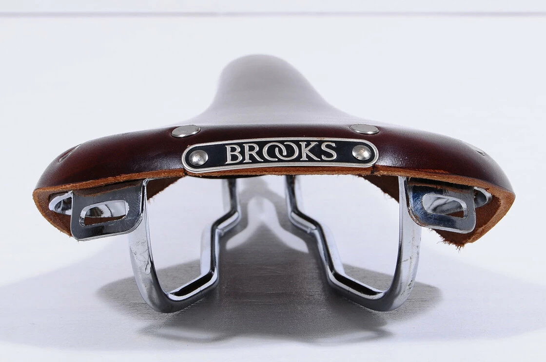 Siodełko Brooks B15 Swallow Chrome brązowy