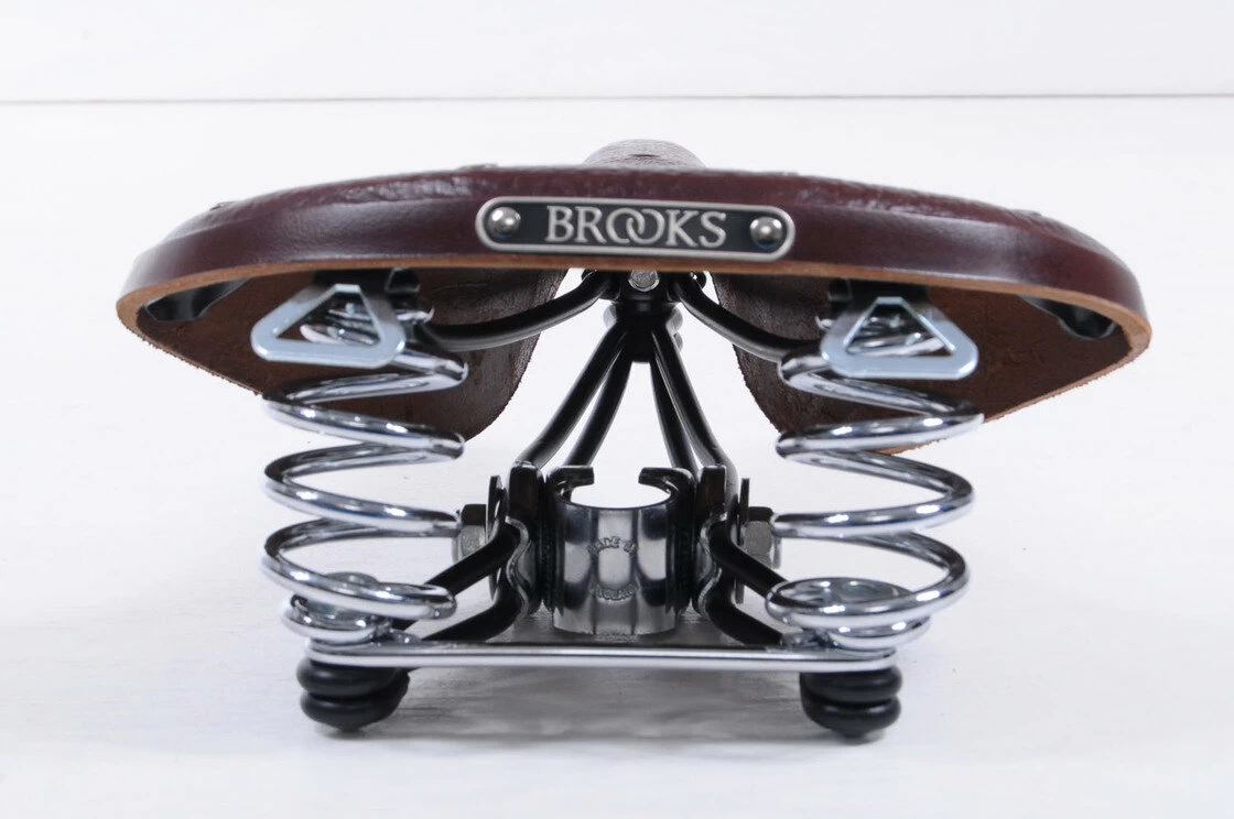 Siodełko Brooks B66 brązowe