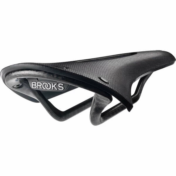 【ザンス】BROOKS CAMBIUM C13 132mm Siodełko Brooks C13 Carved Cambium All Weather czarne