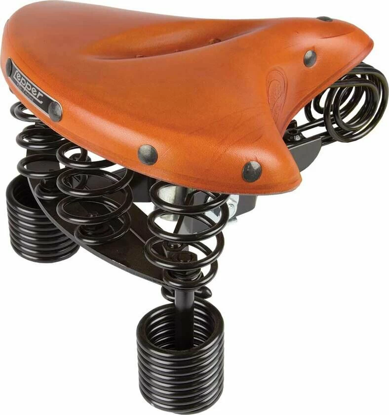 Siodełko Lepper Primus 215 / 214 męskie - miodowy