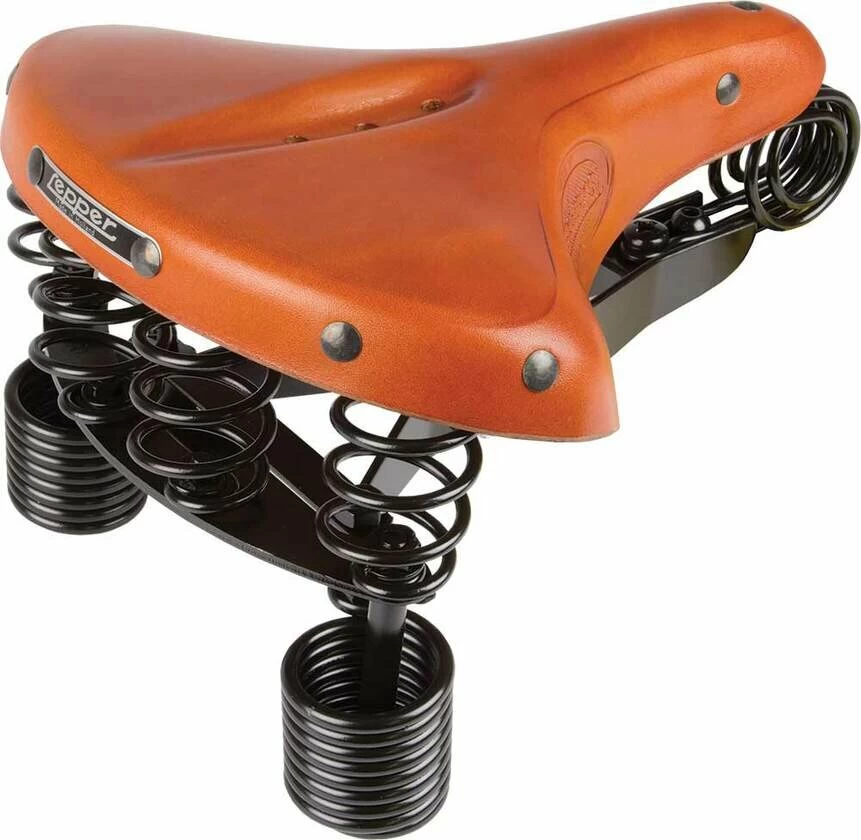 Siodełko Lepper Primus 215 / 214 męskie - miodowy