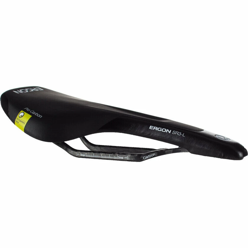 Siodełko rowerowe ERGON SR3 Pro CARBON - czarne Rozmiar S