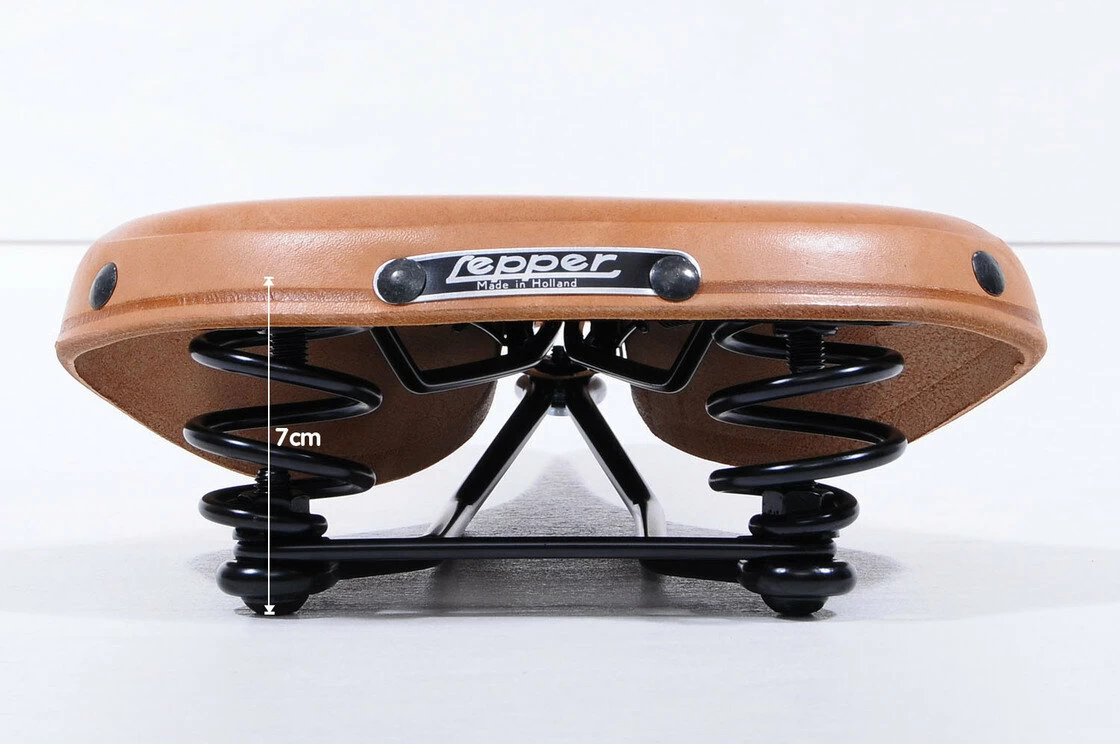Siodełko rowerowe Lepper Concorde 800 naturalny