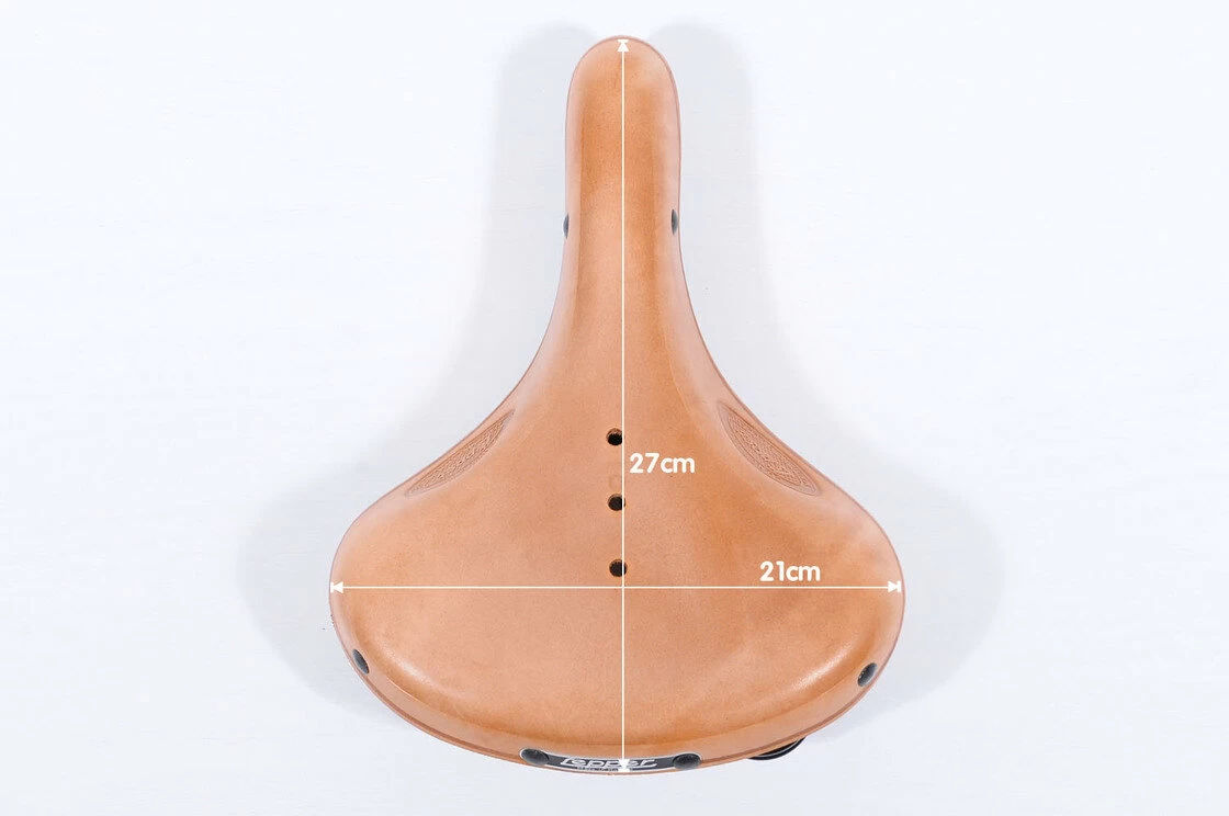 Siodełko rowerowe Lepper Concorde 800 naturalny