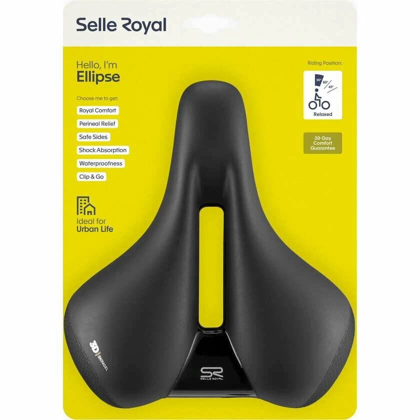 Siodełko rowerowe Selle Royal Ellipse Relaxed