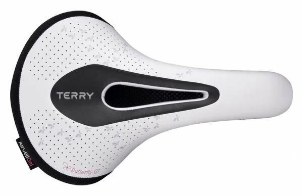 Siodełko rowerowe TERRY Butterfly GT Max Gel - białe lub czarne Kolor: Czarny