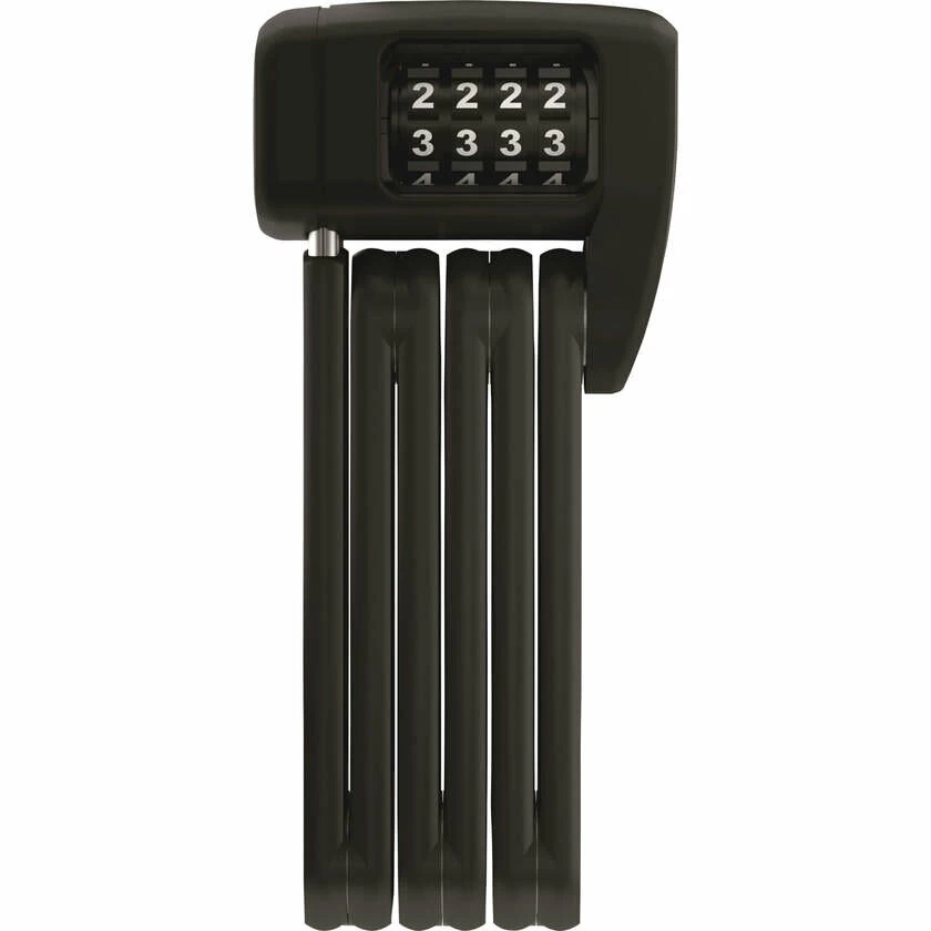 Składane zapięcie rowerowe ABUS Bordo Combo Lite Mini 6055C 60 CM Black + uchwyt transportowy SH