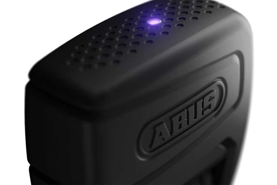 Składane zapięcie rowerowe Abus Bordo SmartX 6000A/120 RC + uchwyt transportowy SH