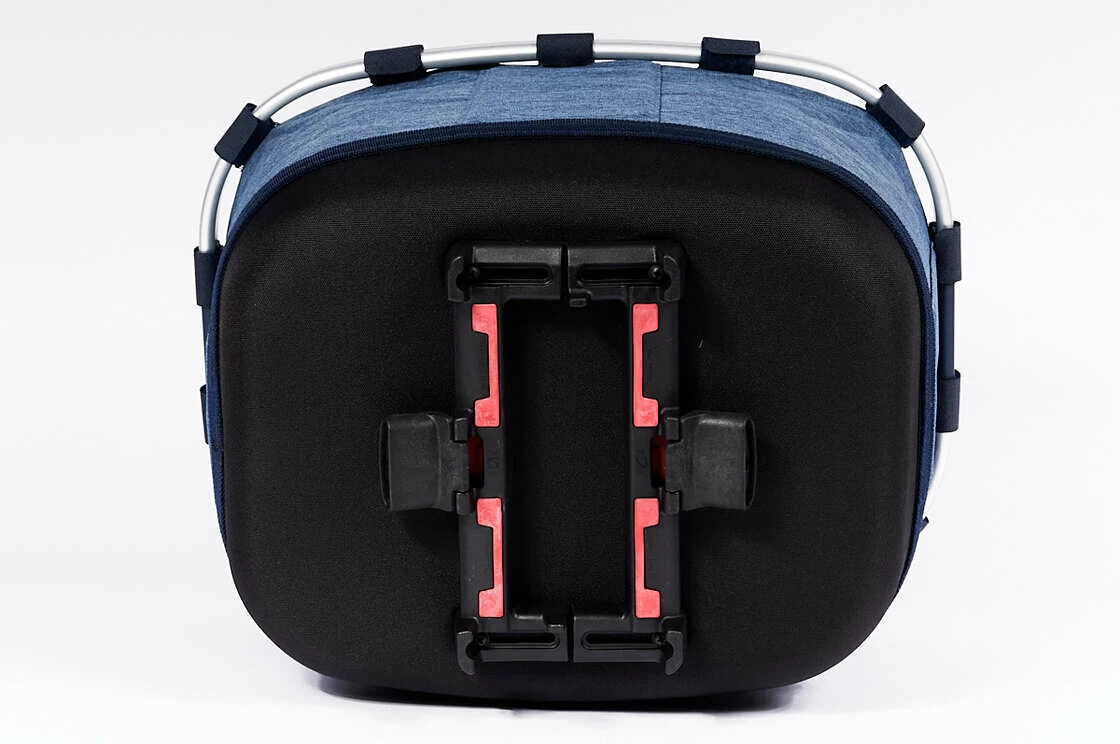 Składany kosz rowerowy KLICKfix Carrybag GT Twist Blue - Uniklip