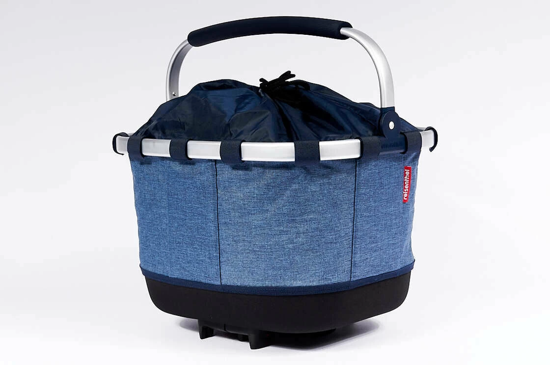 Składany kosz rowerowy KLICKfix Carrybag GT Twist Blue - Uniklip