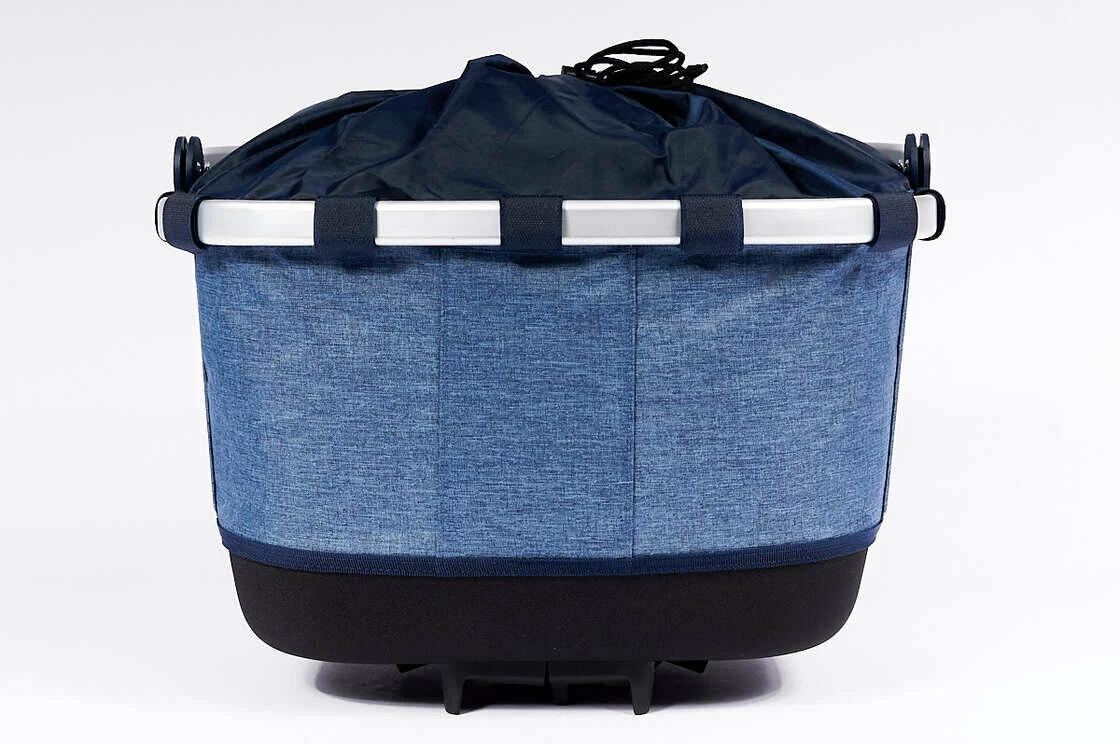 Składany kosz rowerowy KLICKfix Carrybag GT Twist Blue - Uniklip