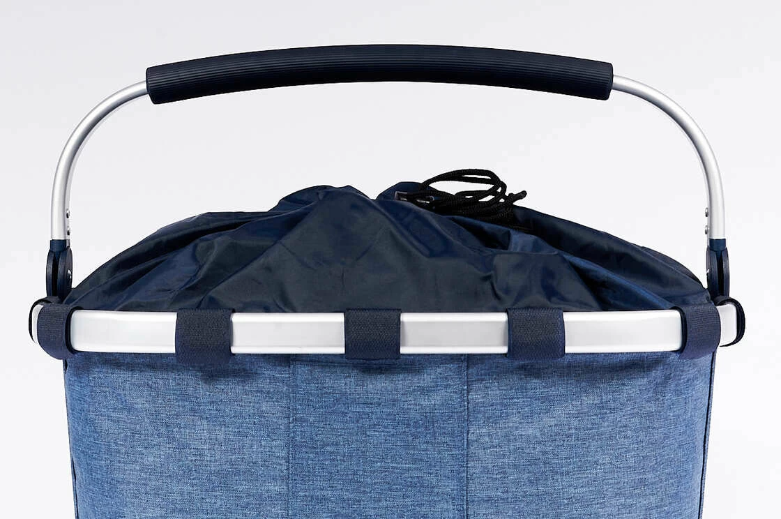 Składany kosz rowerowy KLICKfix Carrybag GT Twist Blue - Uniklip