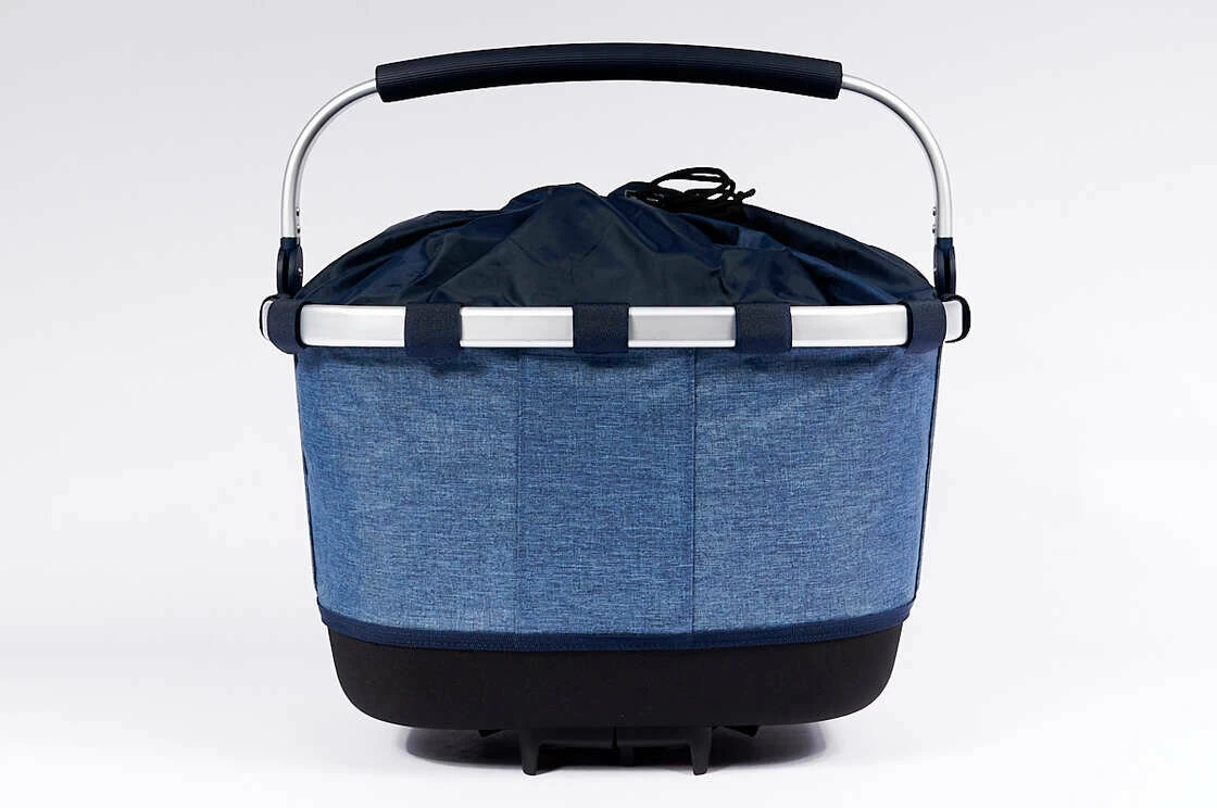 Składany kosz rowerowy KLICKfix Carrybag GT Twist Blue - Uniklip