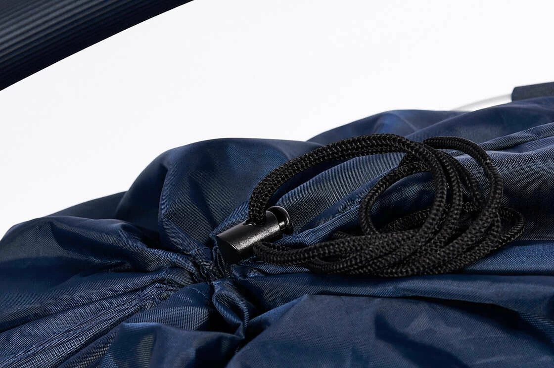 Składany kosz rowerowy KLICKfix Carrybag GT Twist Blue - Uniklip