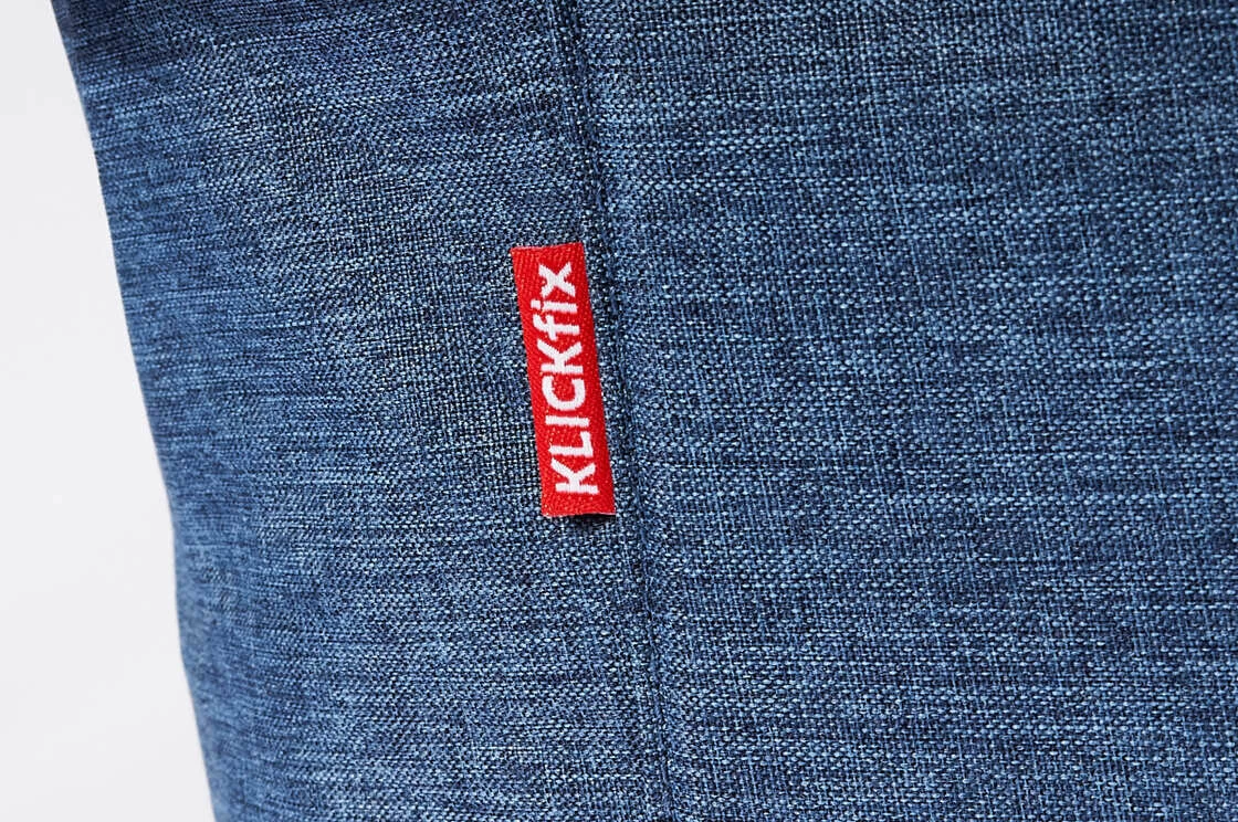 Składany kosz rowerowy KLICKfix Carrybag GT Twist Blue - Uniklip