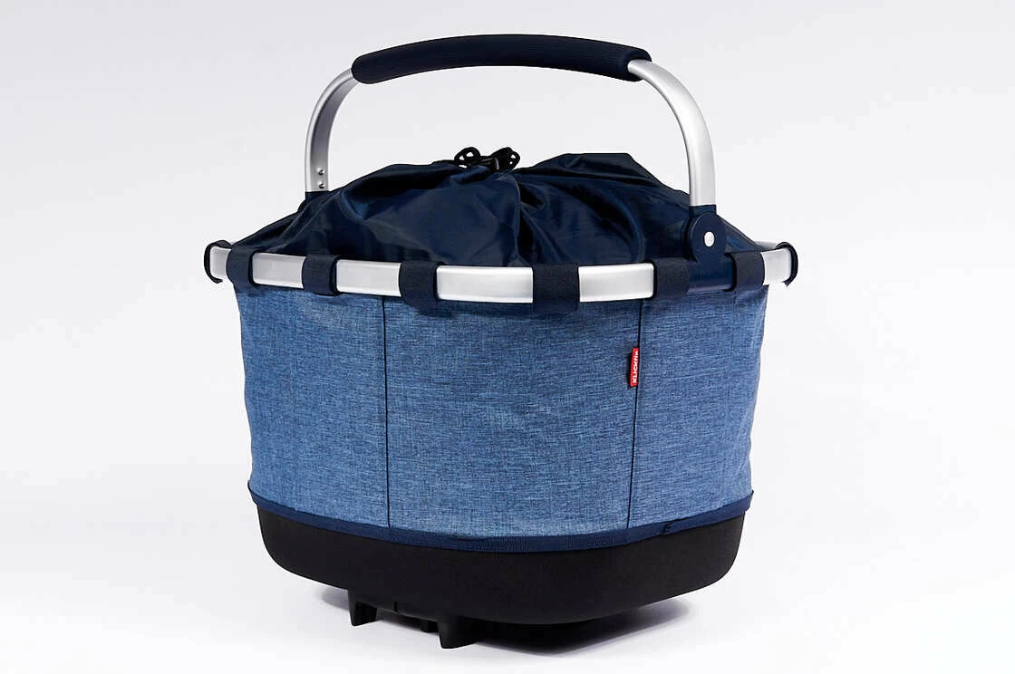 Składany kosz rowerowy KLICKfix Carrybag GT Twist Blue - Uniklip