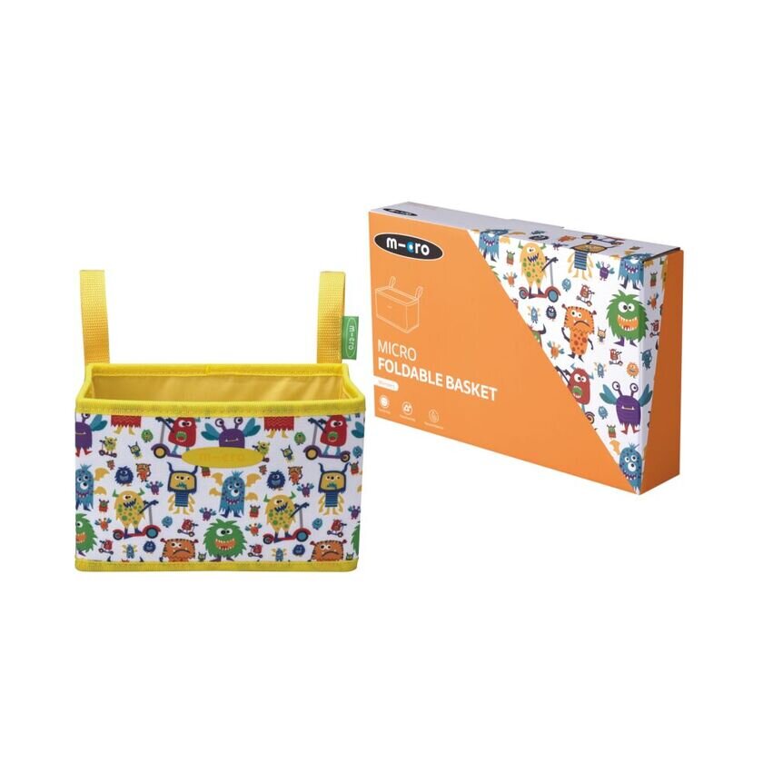 Składany koszyk Micro na hulajnogę i rower  Monster