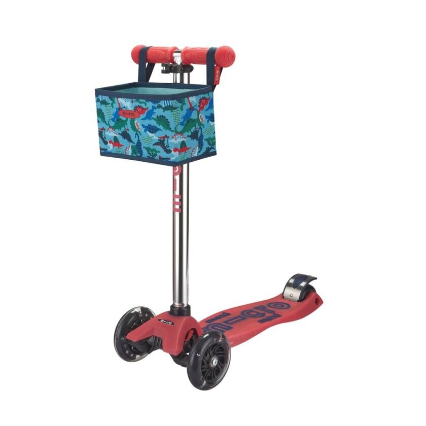 Składany koszyk Micro na hulajnogę i rower  Scootersaurus
