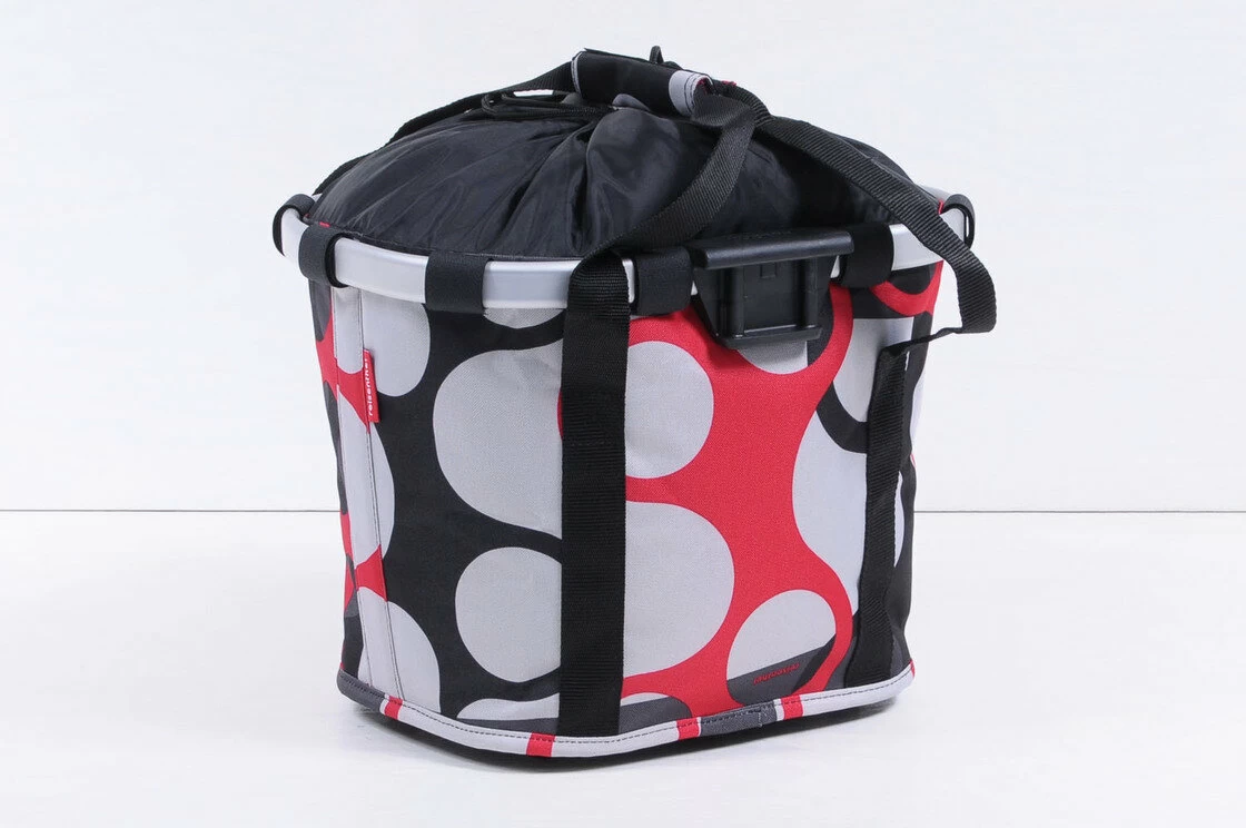 Składany koszyk rowerowy KlickFix Bike Basket Rings