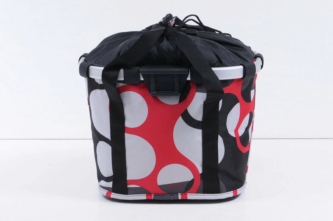 Składany koszyk rowerowy KlickFix Bike Basket Rings