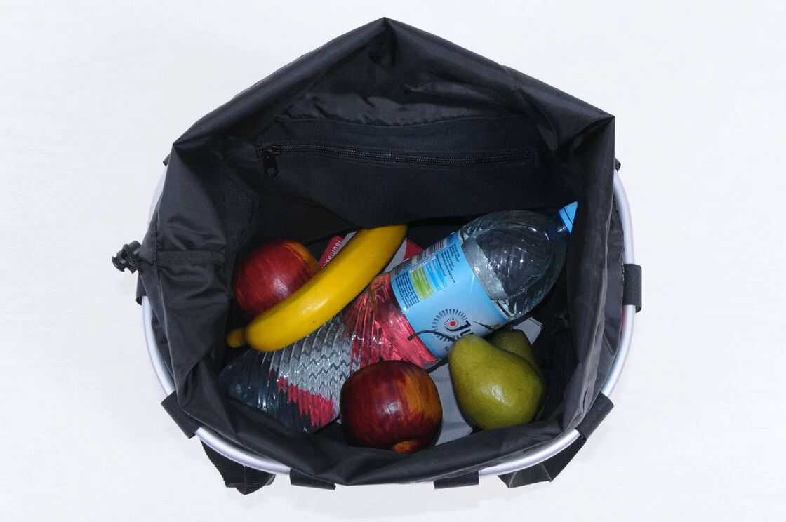 Składany koszyk rowerowy KlickFix Bike Basket Rings
