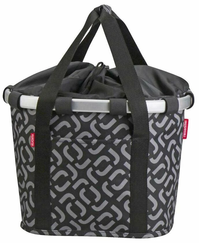 Składany koszyk rowerowy KlickFix Bike Basket Signature Black