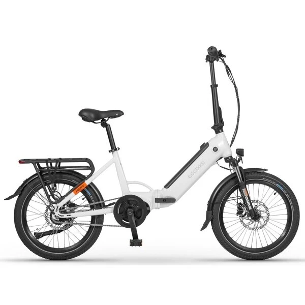 Składany rower elektryczny Ecobike Rhino Cruise Czarny • RoweryStylowe.pl