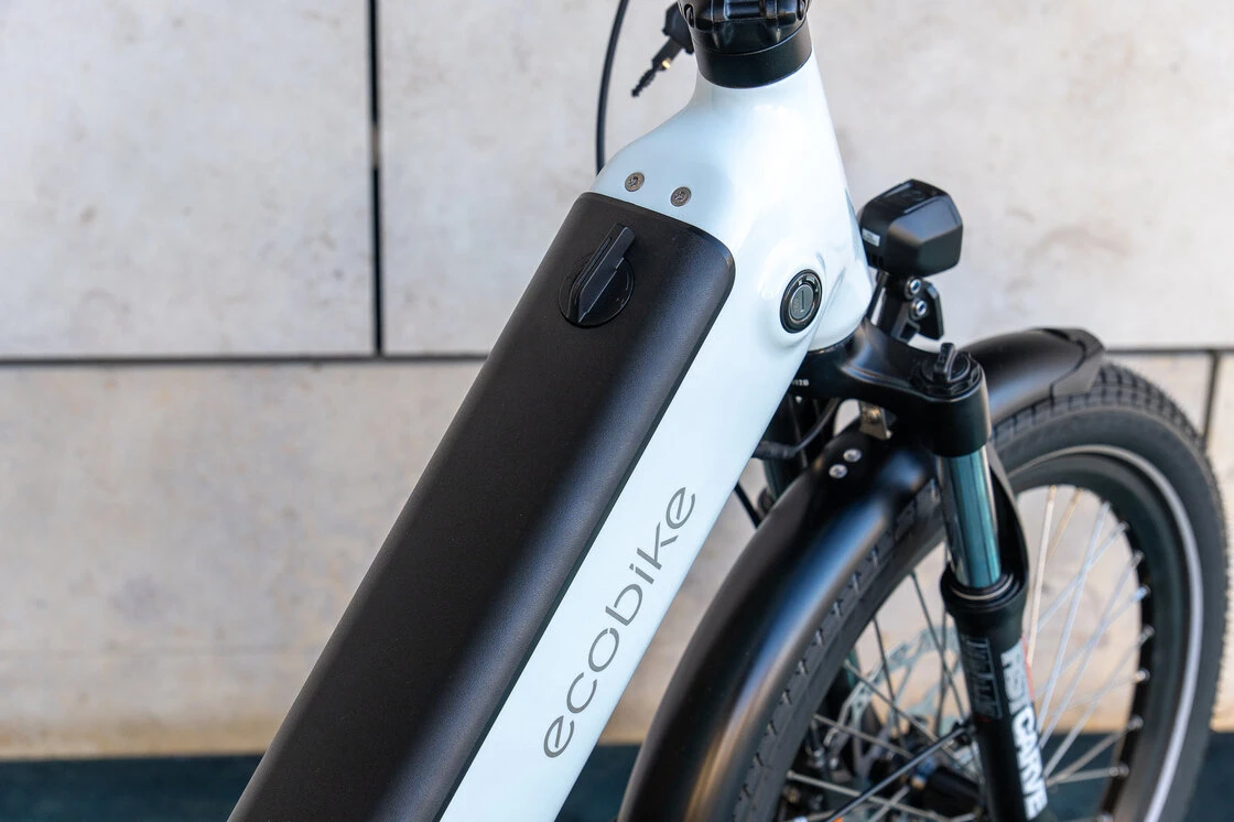 Składany rower elektryczny Ecobike Rhino Biały