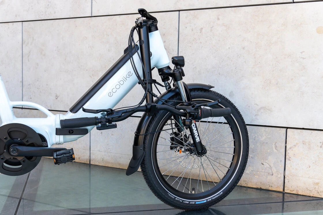 Składany rower elektryczny Ecobike Rhino Biały