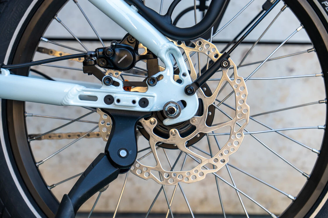 Składany rower elektryczny Ecobike Rhino Biały
