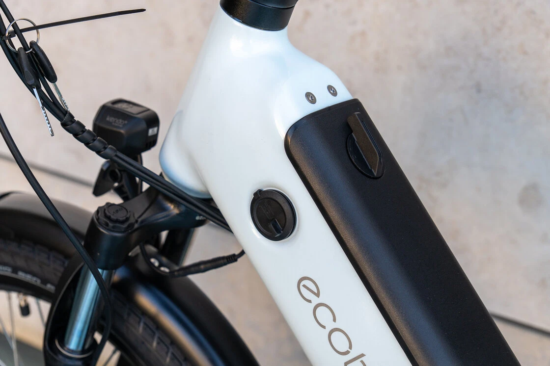 Składany rower elektryczny Ecobike Rhino Biały