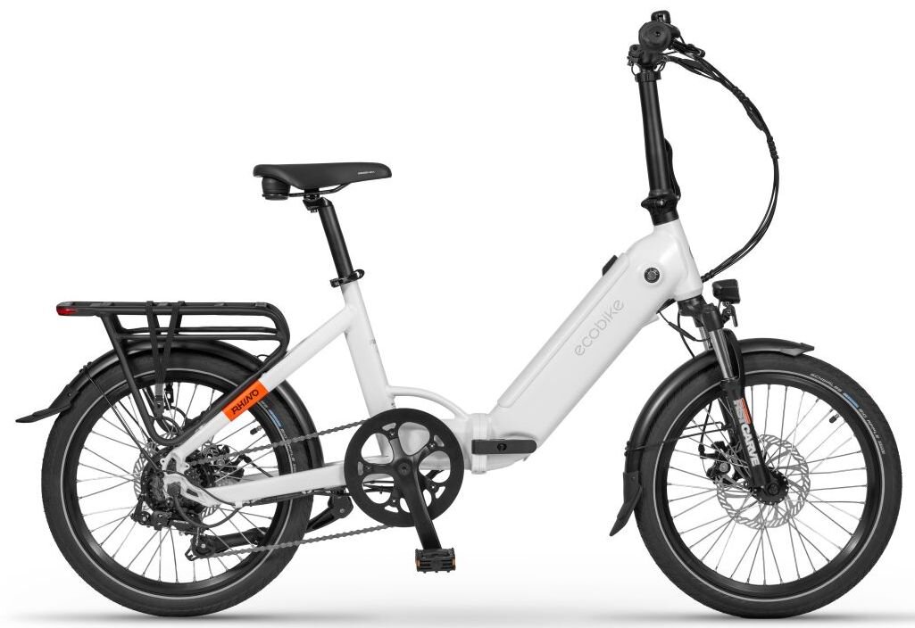 Składany rower elektryczny Ecobike Rhino Biały