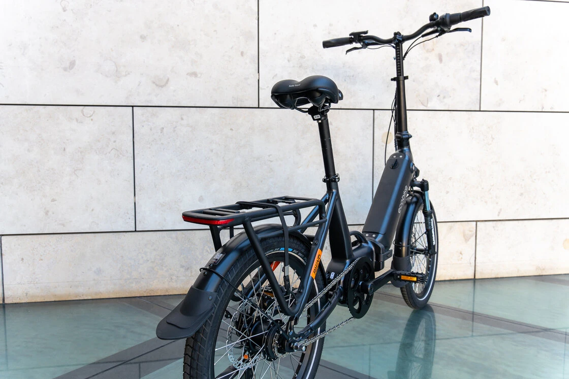 Składany rower elektryczny Ecobike Rhino Czarny