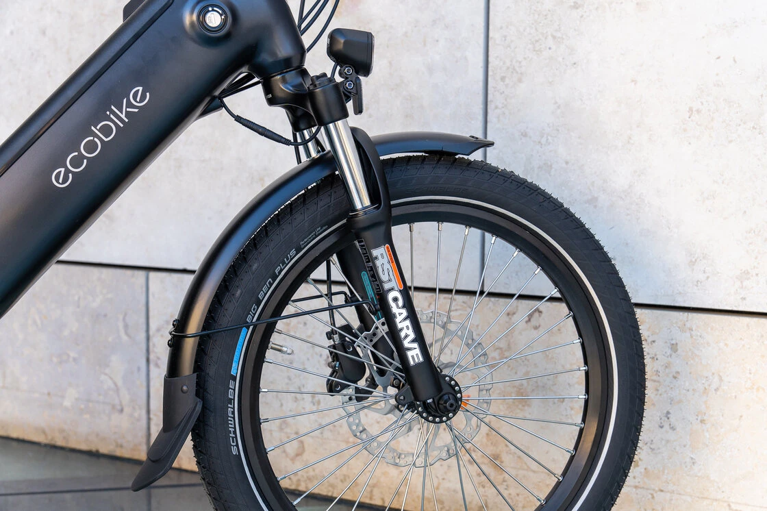 Składany rower elektryczny Ecobike Rhino Czarny