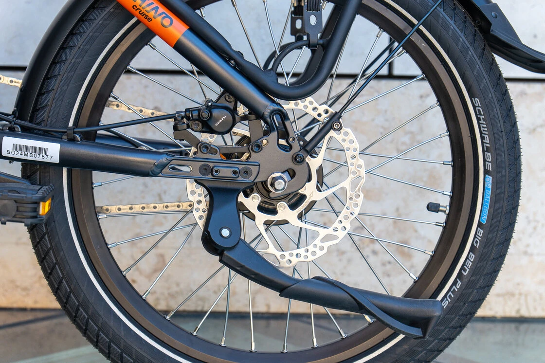 Składany rower elektryczny Ecobike Rhino Czarny