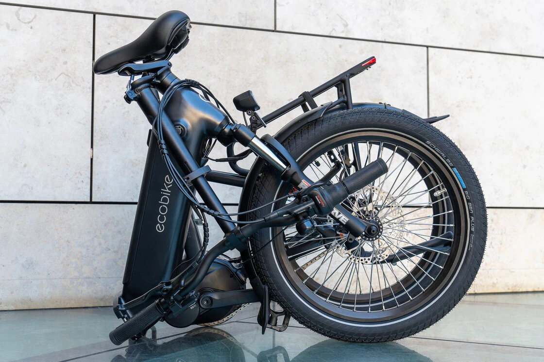 Składany rower elektryczny Ecobike Rhino Czarny